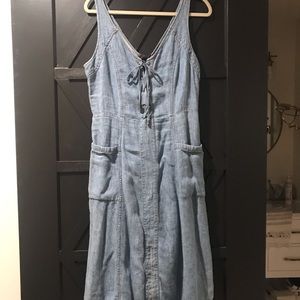 Anthropologie-holding horses denim dress/jumper